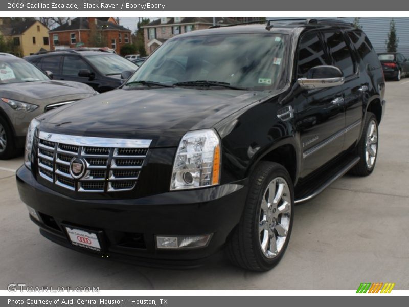 Black Raven / Ebony/Ebony 2009 Cadillac Escalade