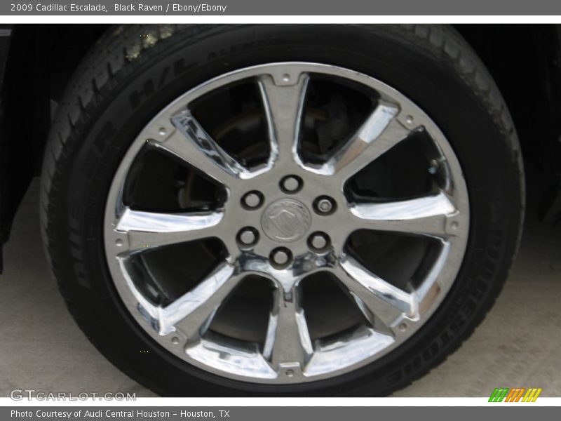 Black Raven / Ebony/Ebony 2009 Cadillac Escalade