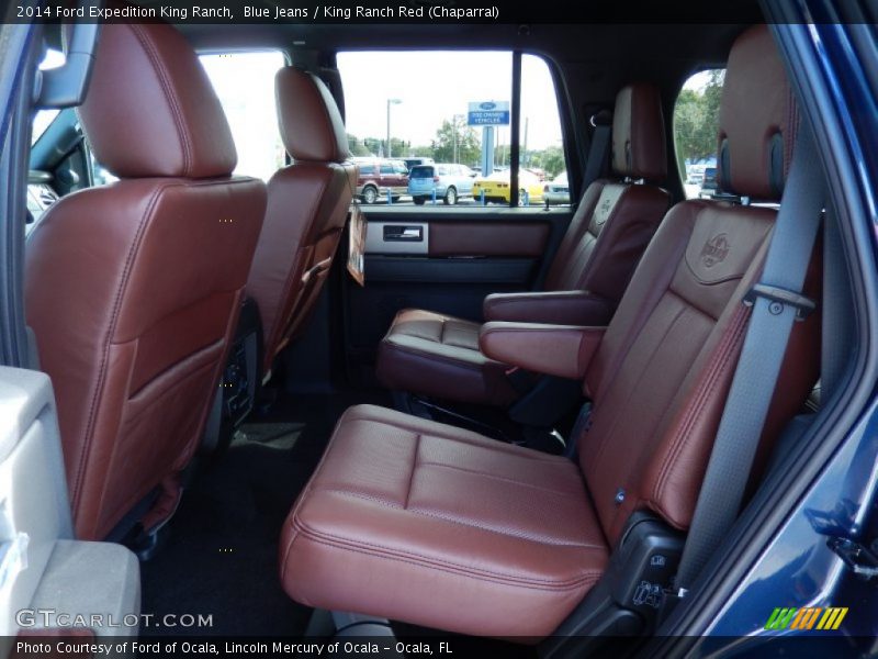 Rear Seat of 2014 Expedition King Ranch