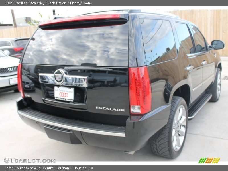 Black Raven / Ebony/Ebony 2009 Cadillac Escalade