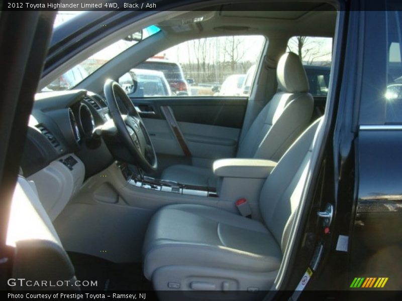 Black / Ash 2012 Toyota Highlander Limited 4WD