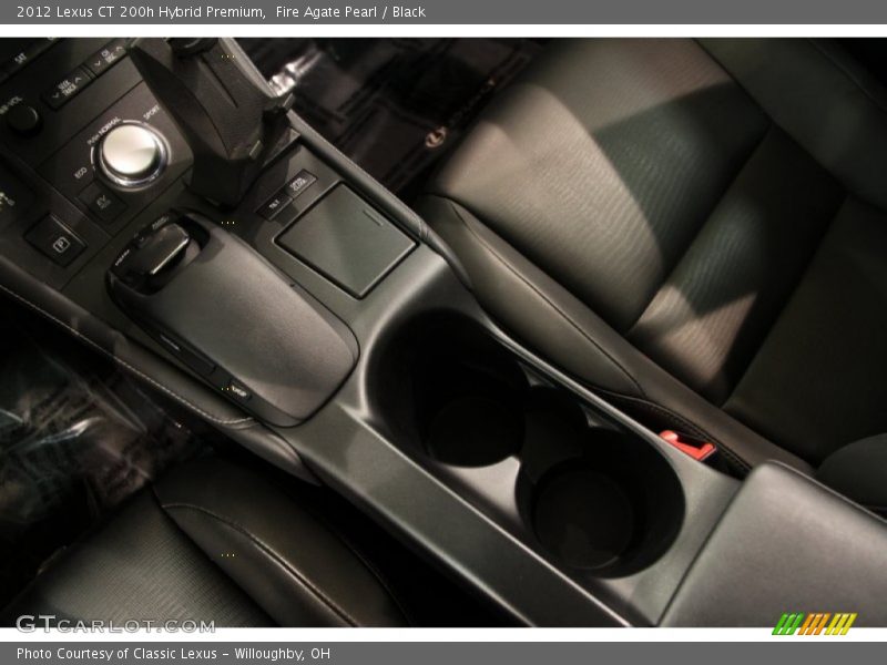 Fire Agate Pearl / Black 2012 Lexus CT 200h Hybrid Premium