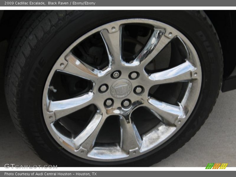 Black Raven / Ebony/Ebony 2009 Cadillac Escalade