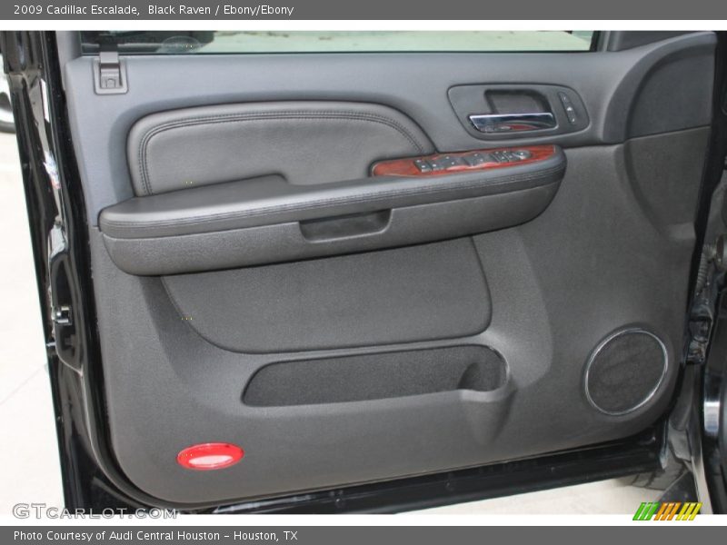 Black Raven / Ebony/Ebony 2009 Cadillac Escalade