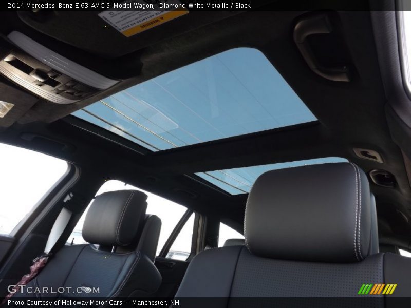 Sunroof of 2014 E 63 AMG S-Model Wagon