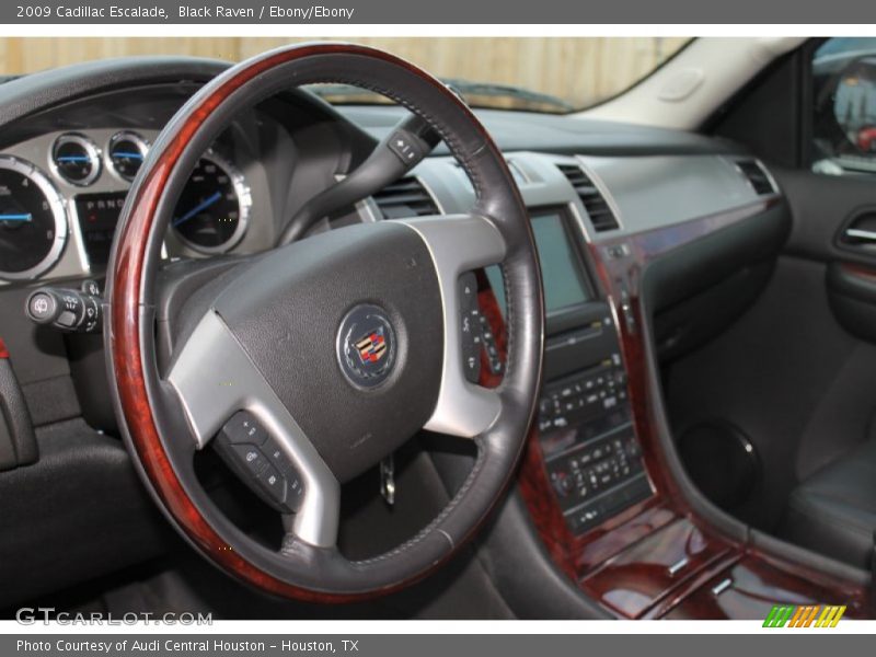 Black Raven / Ebony/Ebony 2009 Cadillac Escalade