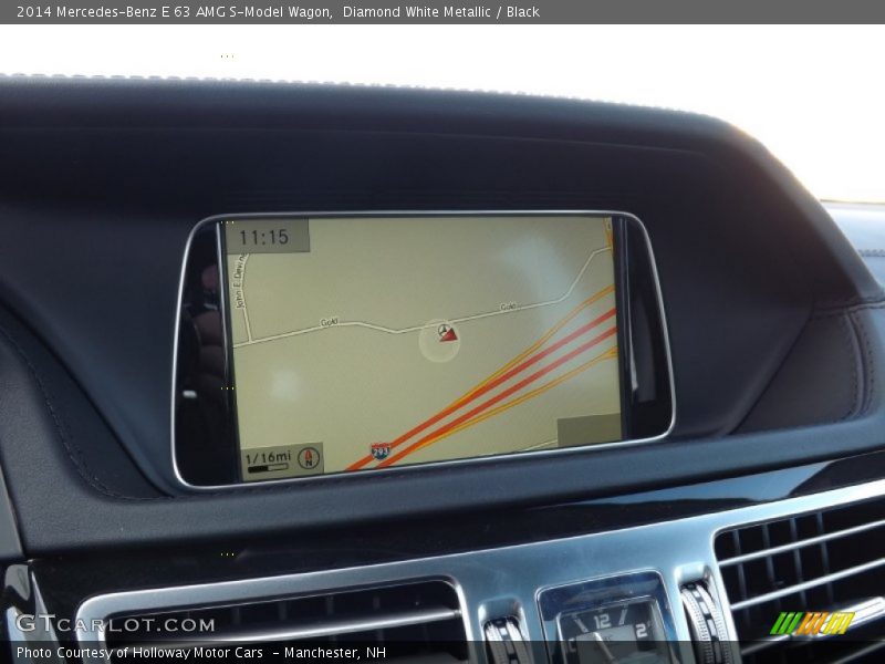 Navigation of 2014 E 63 AMG S-Model Wagon