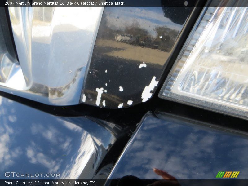 Black Clearcoat / Charcoal Black 2007 Mercury Grand Marquis LS