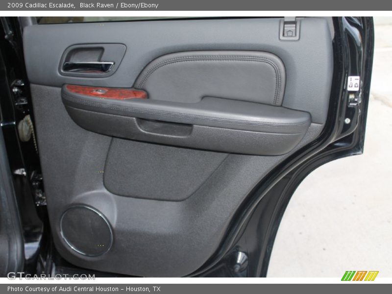 Black Raven / Ebony/Ebony 2009 Cadillac Escalade