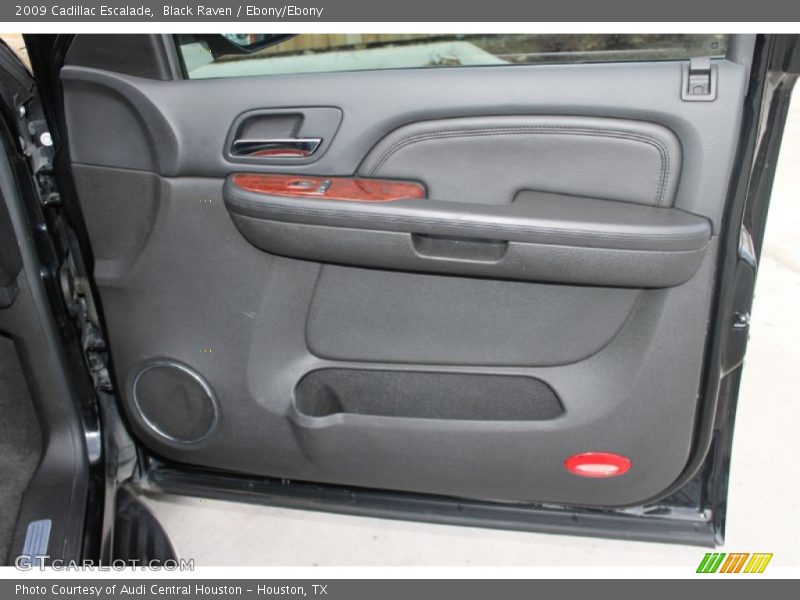 Black Raven / Ebony/Ebony 2009 Cadillac Escalade