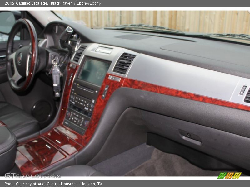 Black Raven / Ebony/Ebony 2009 Cadillac Escalade