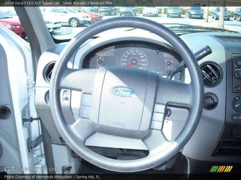 Silver Metallic / Medium Flint 2006 Ford F150 XLT SuperCab