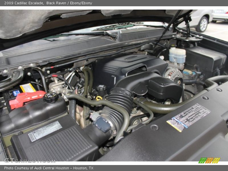 Black Raven / Ebony/Ebony 2009 Cadillac Escalade