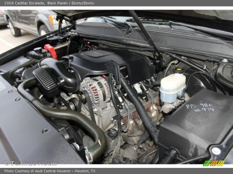 Black Raven / Ebony/Ebony 2009 Cadillac Escalade