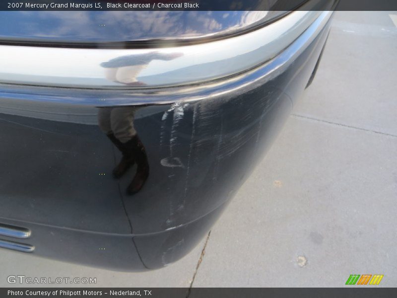 Black Clearcoat / Charcoal Black 2007 Mercury Grand Marquis LS