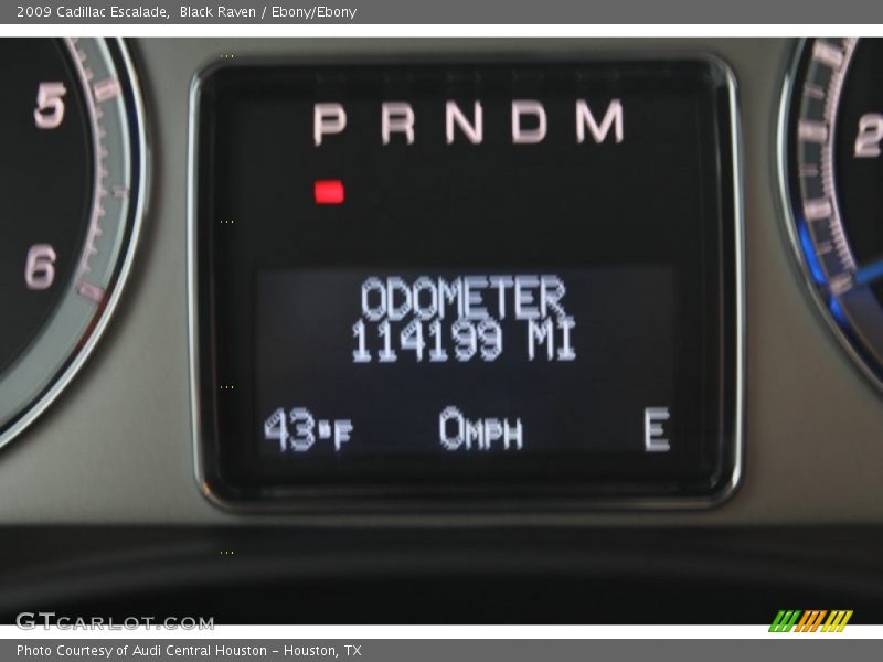 Black Raven / Ebony/Ebony 2009 Cadillac Escalade
