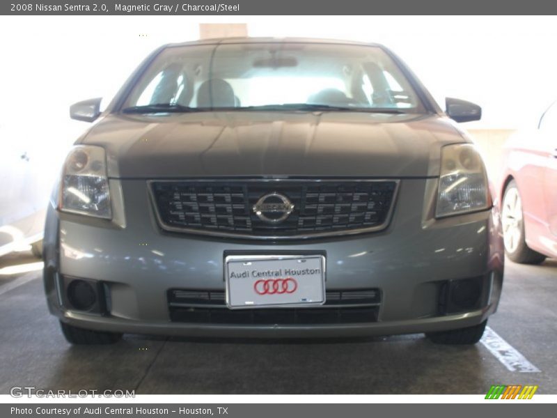 Magnetic Gray / Charcoal/Steel 2008 Nissan Sentra 2.0