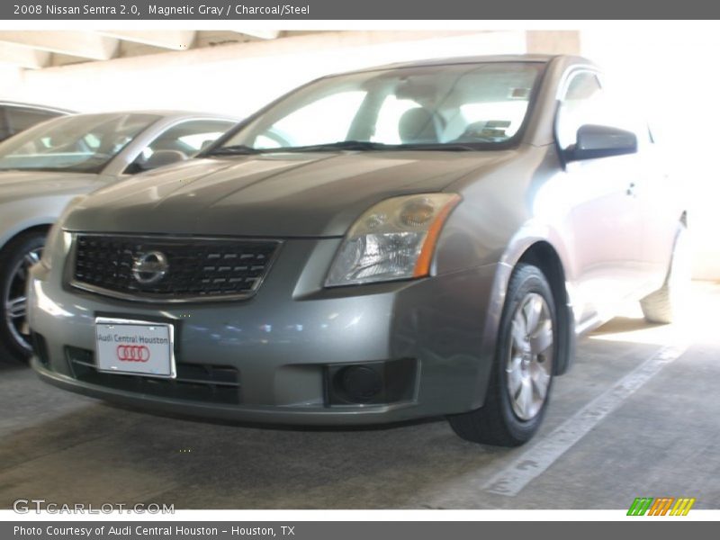 Magnetic Gray / Charcoal/Steel 2008 Nissan Sentra 2.0