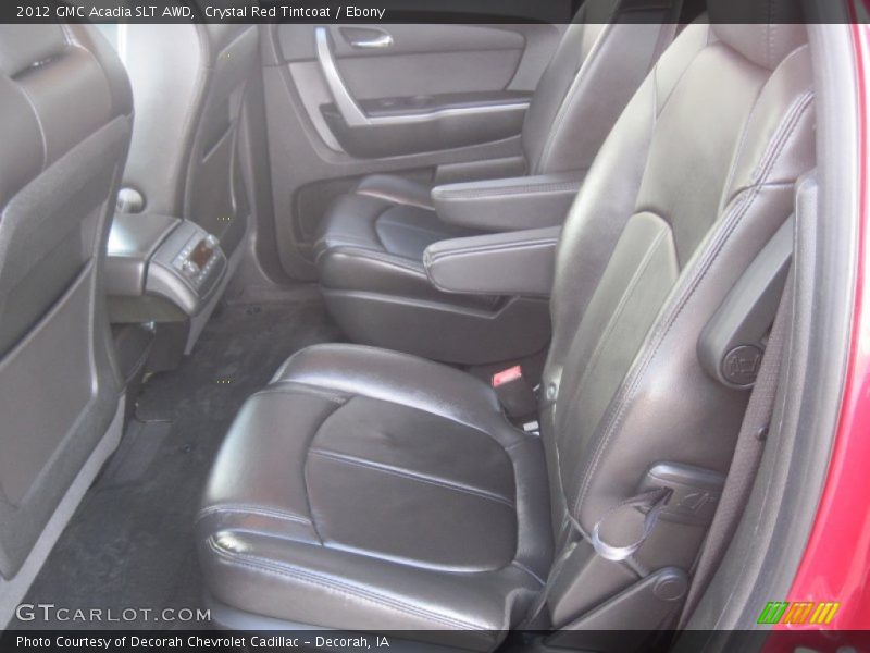 Crystal Red Tintcoat / Ebony 2012 GMC Acadia SLT AWD