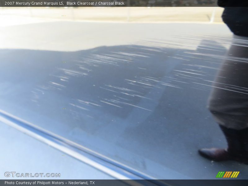 Black Clearcoat / Charcoal Black 2007 Mercury Grand Marquis LS