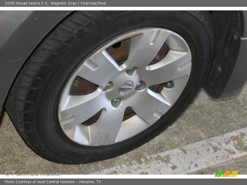 Magnetic Gray / Charcoal/Steel 2008 Nissan Sentra 2.0