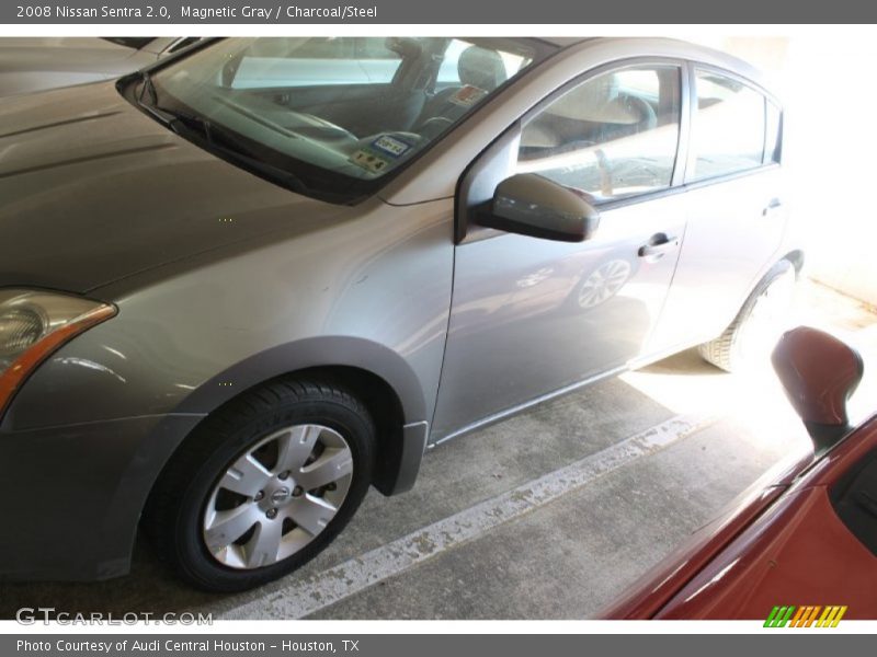 Magnetic Gray / Charcoal/Steel 2008 Nissan Sentra 2.0