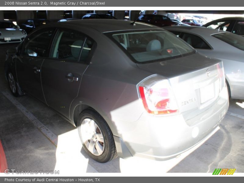 Magnetic Gray / Charcoal/Steel 2008 Nissan Sentra 2.0