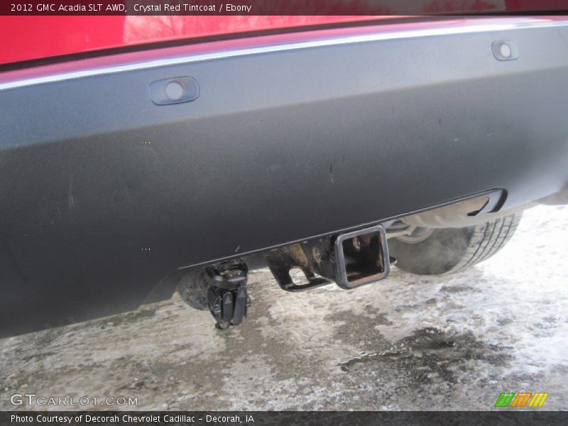Crystal Red Tintcoat / Ebony 2012 GMC Acadia SLT AWD