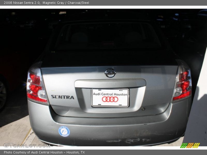 Magnetic Gray / Charcoal/Steel 2008 Nissan Sentra 2.0