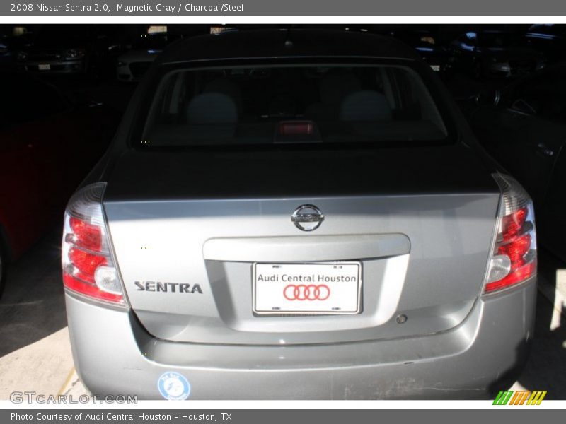 Magnetic Gray / Charcoal/Steel 2008 Nissan Sentra 2.0