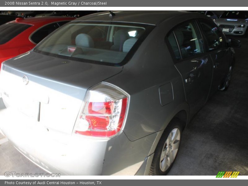Magnetic Gray / Charcoal/Steel 2008 Nissan Sentra 2.0