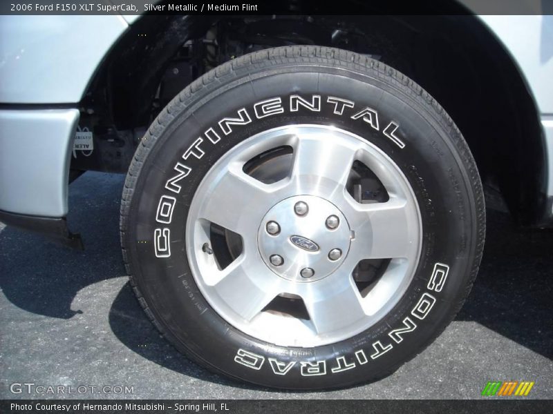 Silver Metallic / Medium Flint 2006 Ford F150 XLT SuperCab