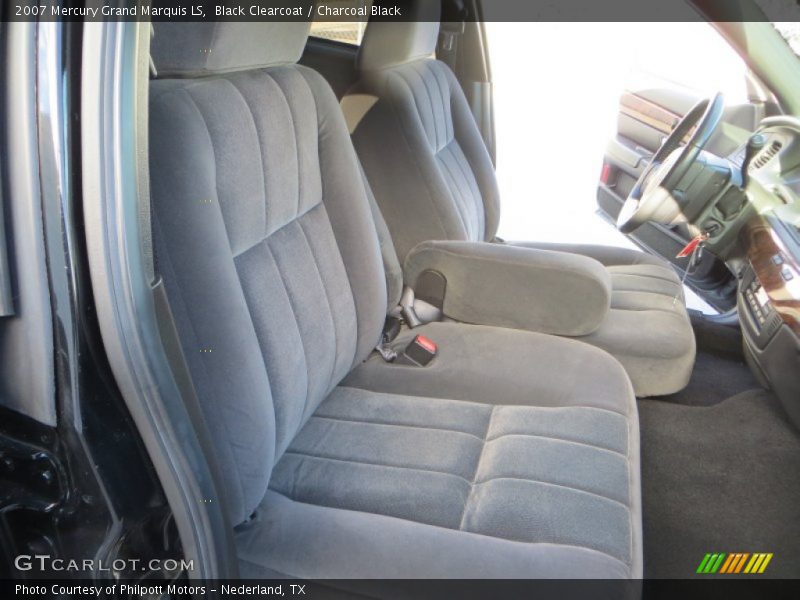 Black Clearcoat / Charcoal Black 2007 Mercury Grand Marquis LS