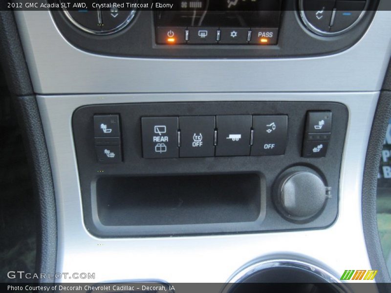 Crystal Red Tintcoat / Ebony 2012 GMC Acadia SLT AWD