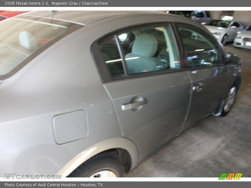 Magnetic Gray / Charcoal/Steel 2008 Nissan Sentra 2.0