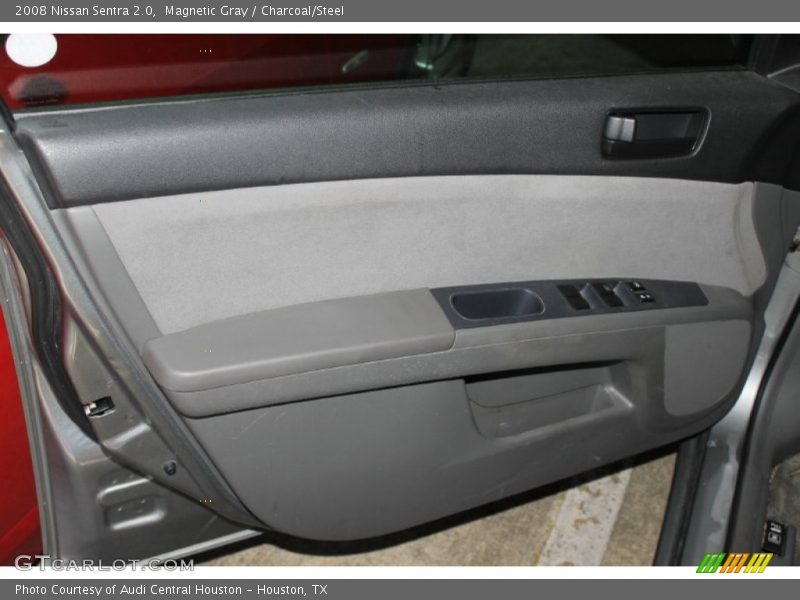 Magnetic Gray / Charcoal/Steel 2008 Nissan Sentra 2.0