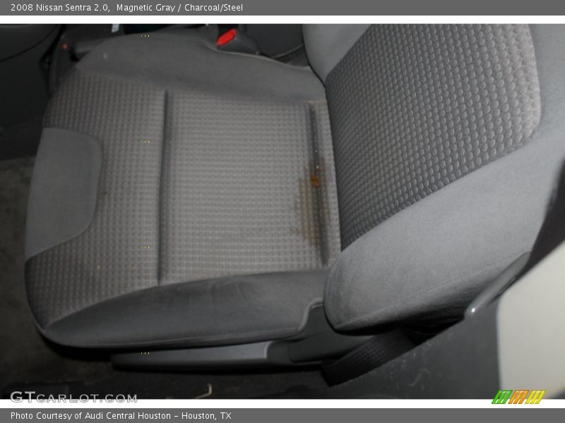 Magnetic Gray / Charcoal/Steel 2008 Nissan Sentra 2.0