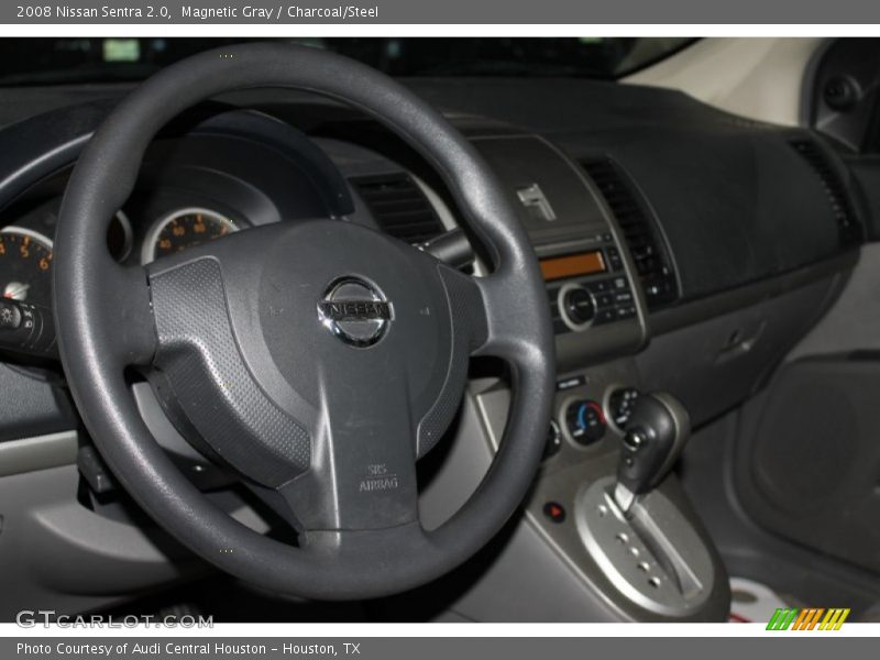 Magnetic Gray / Charcoal/Steel 2008 Nissan Sentra 2.0