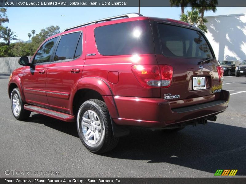 Salsa Red Pearl / Light Charcoal 2006 Toyota Sequoia Limited 4WD