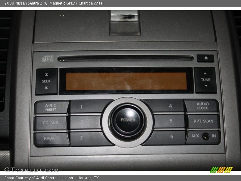 Magnetic Gray / Charcoal/Steel 2008 Nissan Sentra 2.0