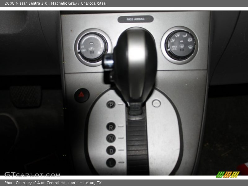 Magnetic Gray / Charcoal/Steel 2008 Nissan Sentra 2.0