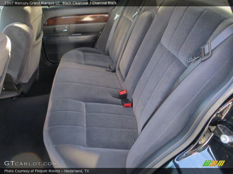 Black Clearcoat / Charcoal Black 2007 Mercury Grand Marquis LS