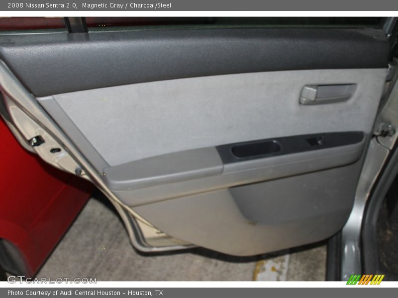 Magnetic Gray / Charcoal/Steel 2008 Nissan Sentra 2.0