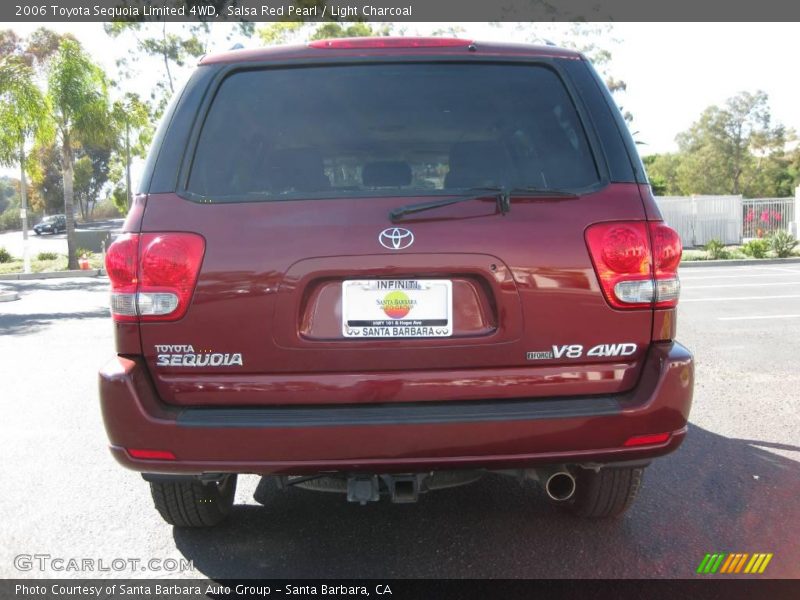 Salsa Red Pearl / Light Charcoal 2006 Toyota Sequoia Limited 4WD
