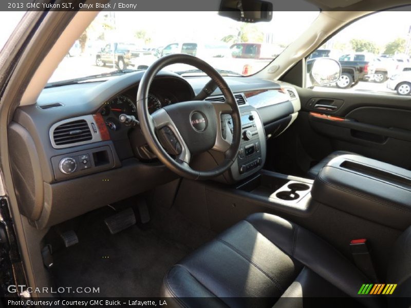 Onyx Black / Ebony 2013 GMC Yukon SLT