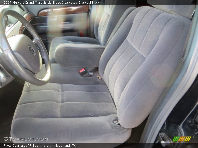 Black Clearcoat / Charcoal Black 2007 Mercury Grand Marquis LS