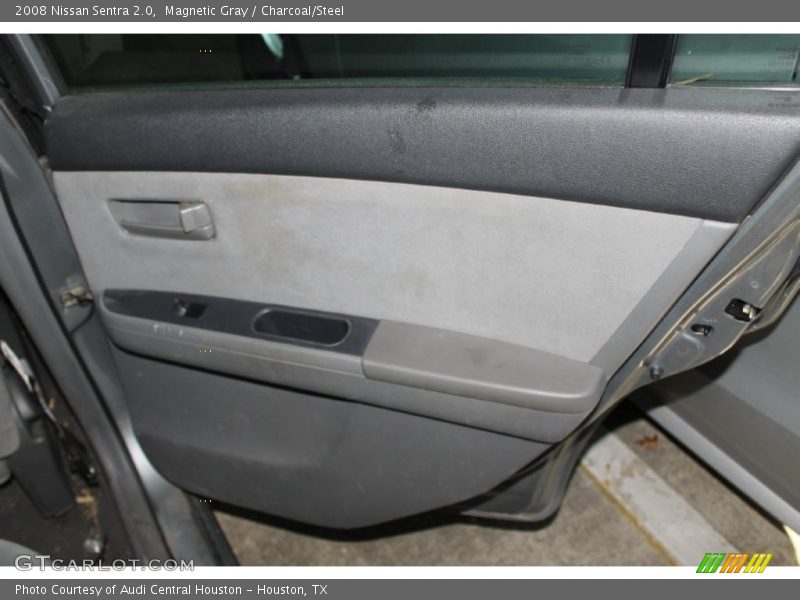 Magnetic Gray / Charcoal/Steel 2008 Nissan Sentra 2.0