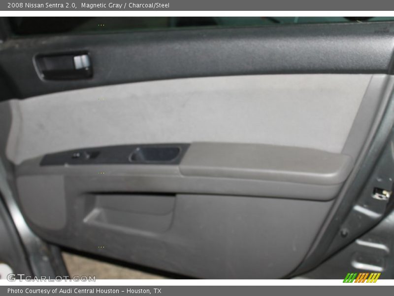 Magnetic Gray / Charcoal/Steel 2008 Nissan Sentra 2.0