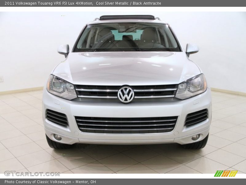 Cool Silver Metallic / Black Anthracite 2011 Volkswagen Touareg VR6 FSI Lux 4XMotion