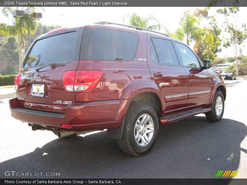Salsa Red Pearl / Light Charcoal 2006 Toyota Sequoia Limited 4WD